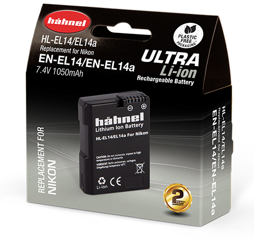 Hähnel HL-EL14/EL14a Ultra Li-Ion Accu voor Nikon EN-EL14/EL14a